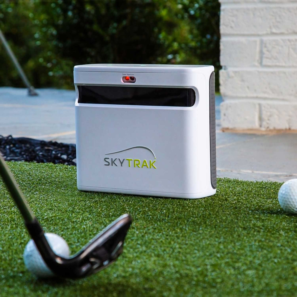 SkyTrak+ Golf Launch Monitor & Simulator with 1-Year FREE Foresight Course Play Package