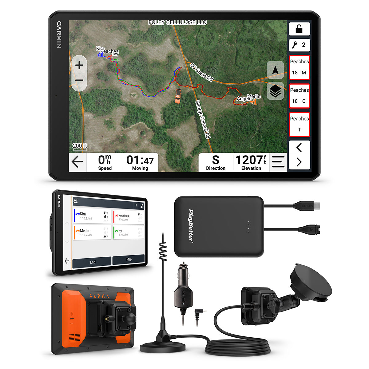 Garmin Alpha XL Rugged Dog Tracking GPS Navigator