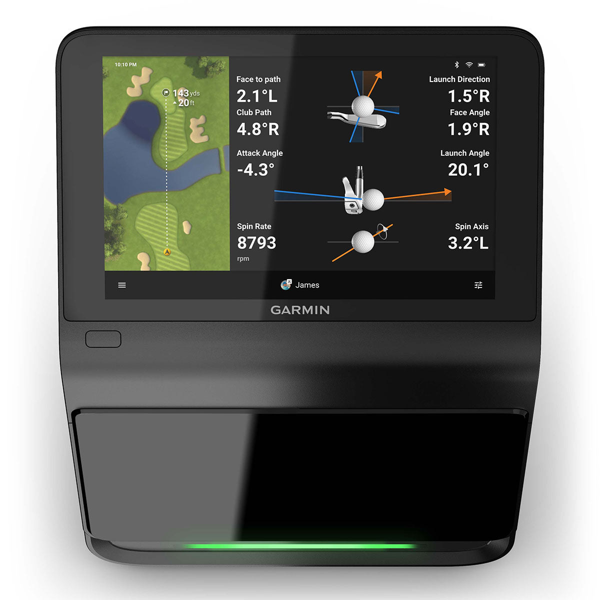 Garmin Approach R50 (Certified Pre-Owned) with PlayBetter SimStudio™ COMPLETE Package | Golf Simulator Studio with Impact Screen, Enclosure, Side Barriers, Hitting/Putting Mats, Projector & Wireless HDMI Transmitter