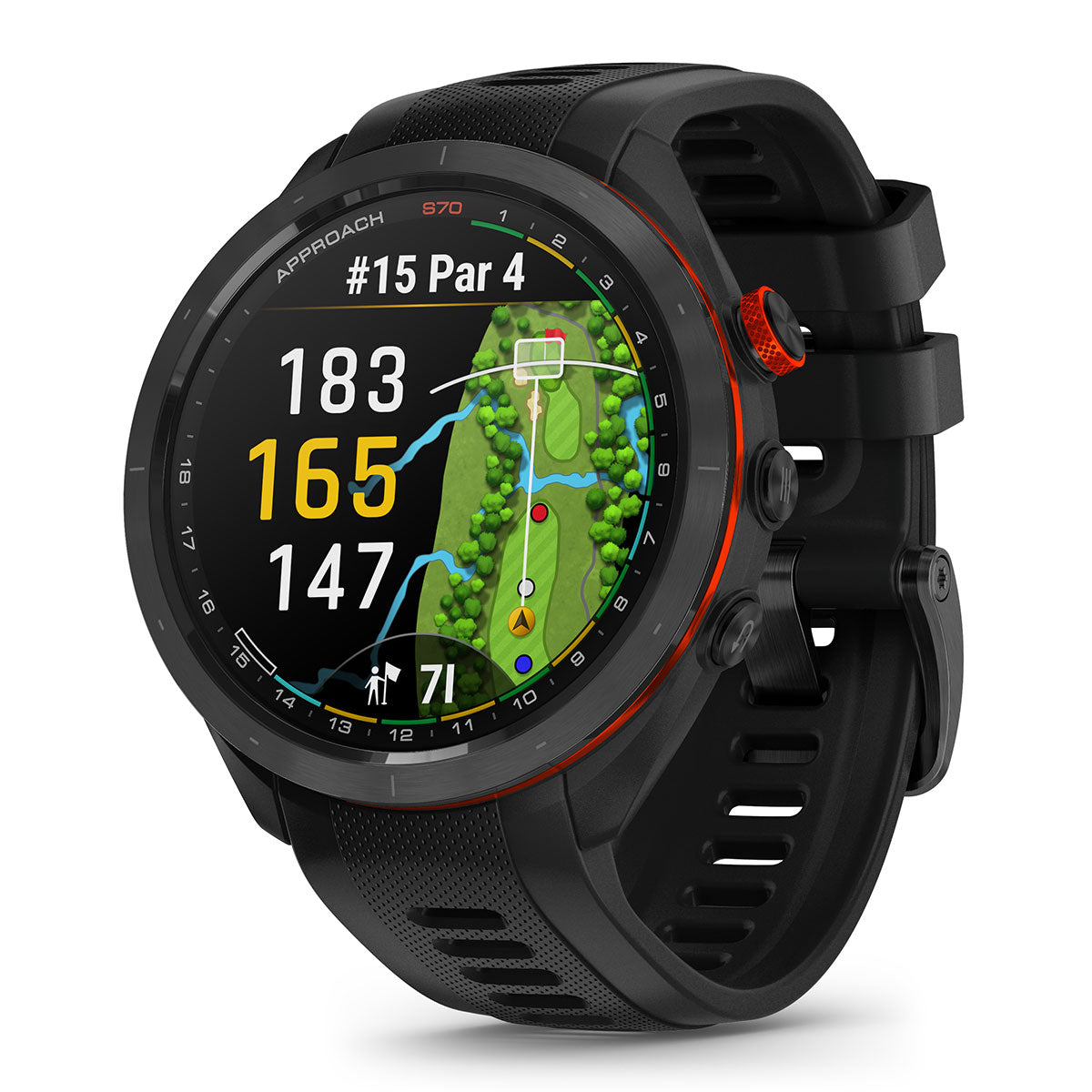Garmin Approach S70 Golf GPS Smartwatch (Certified Pre-Owned)