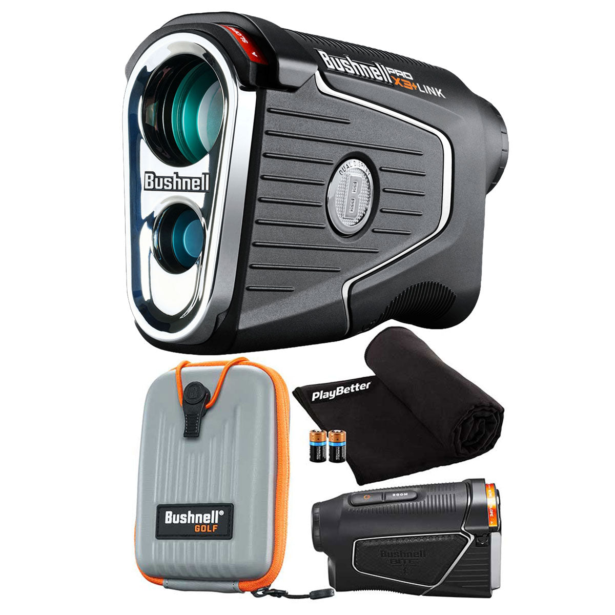 Bushnell Pro X3+ LINK Golf Laser Rangefinder
