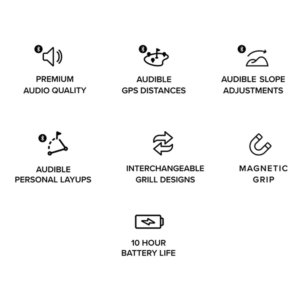 Precision Pro Duo GPS Golf Speaker