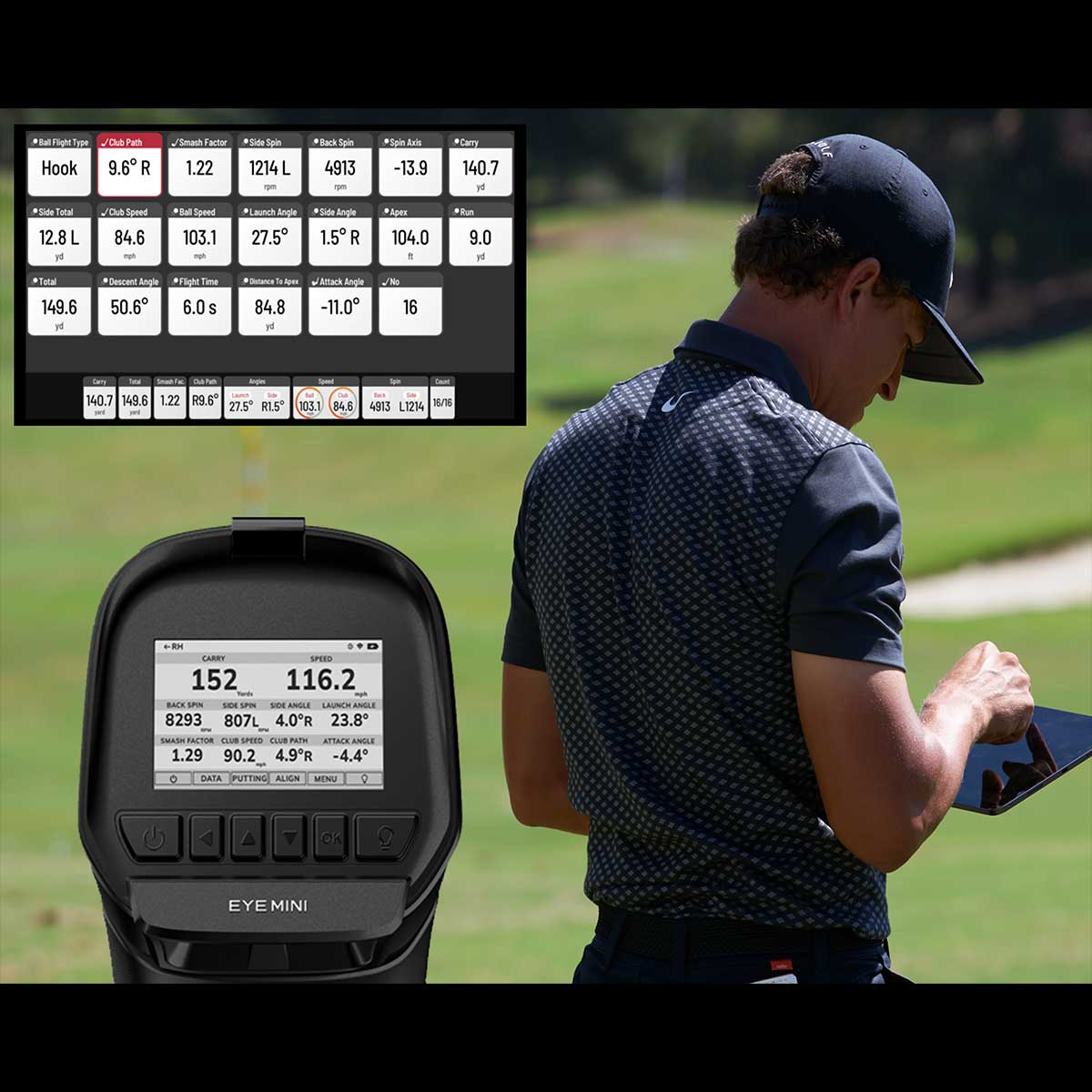 Uneekor EYE MINI with PlayBetter SimStudio™ BYO (Build Your Own) Package – Custom Home Golf Simulator Studio Builder with Impact Screen, Enclosure, Optional Mats, Projector & More