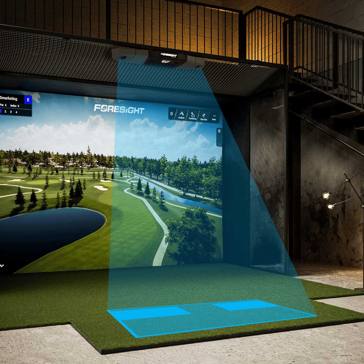 Foresight Falcon Golf Overhead Launch Monitor