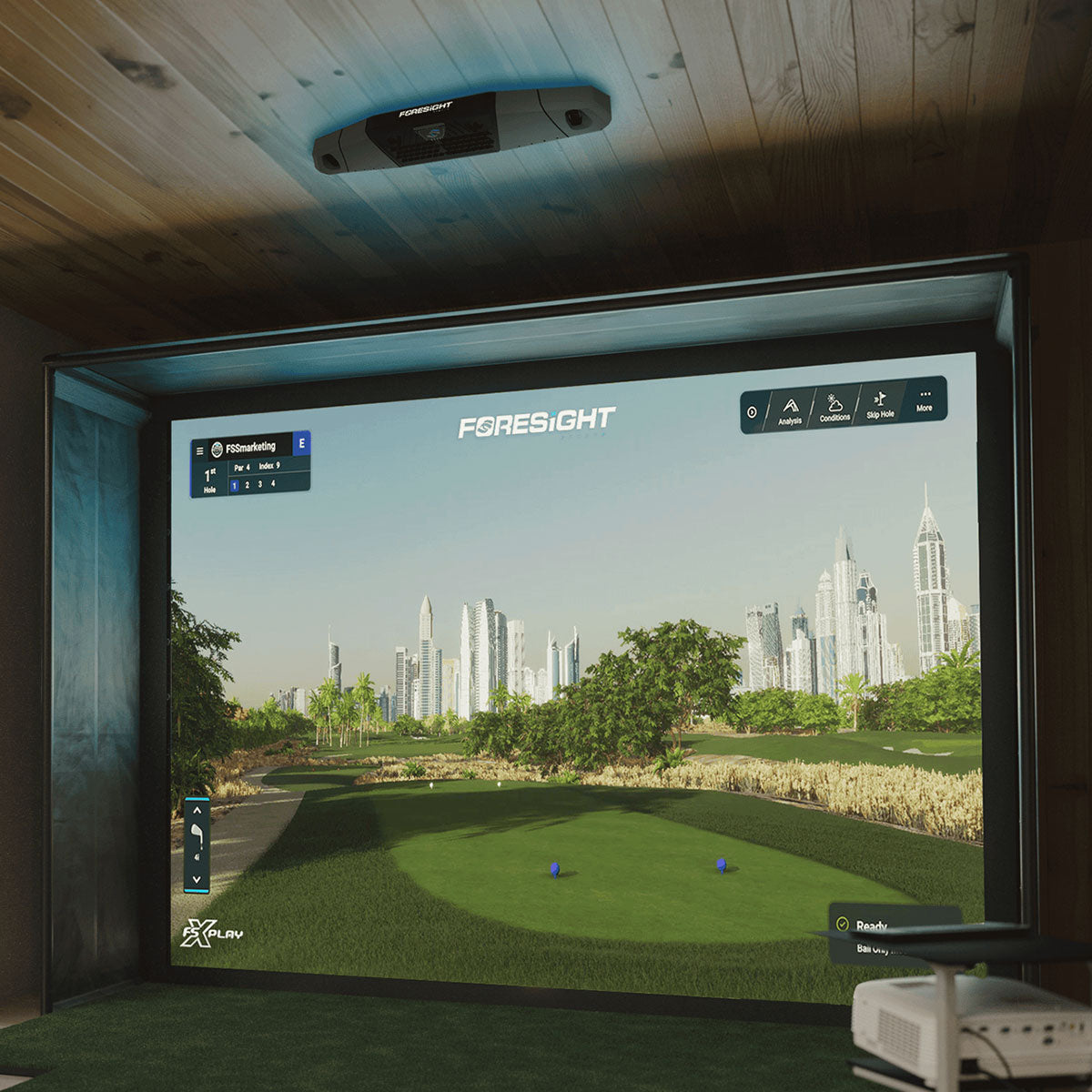 Foresight Falcon Golf Overhead Launch Monitor