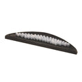Fiberbuilt Half-Moon Molded Rubber Ball Tray