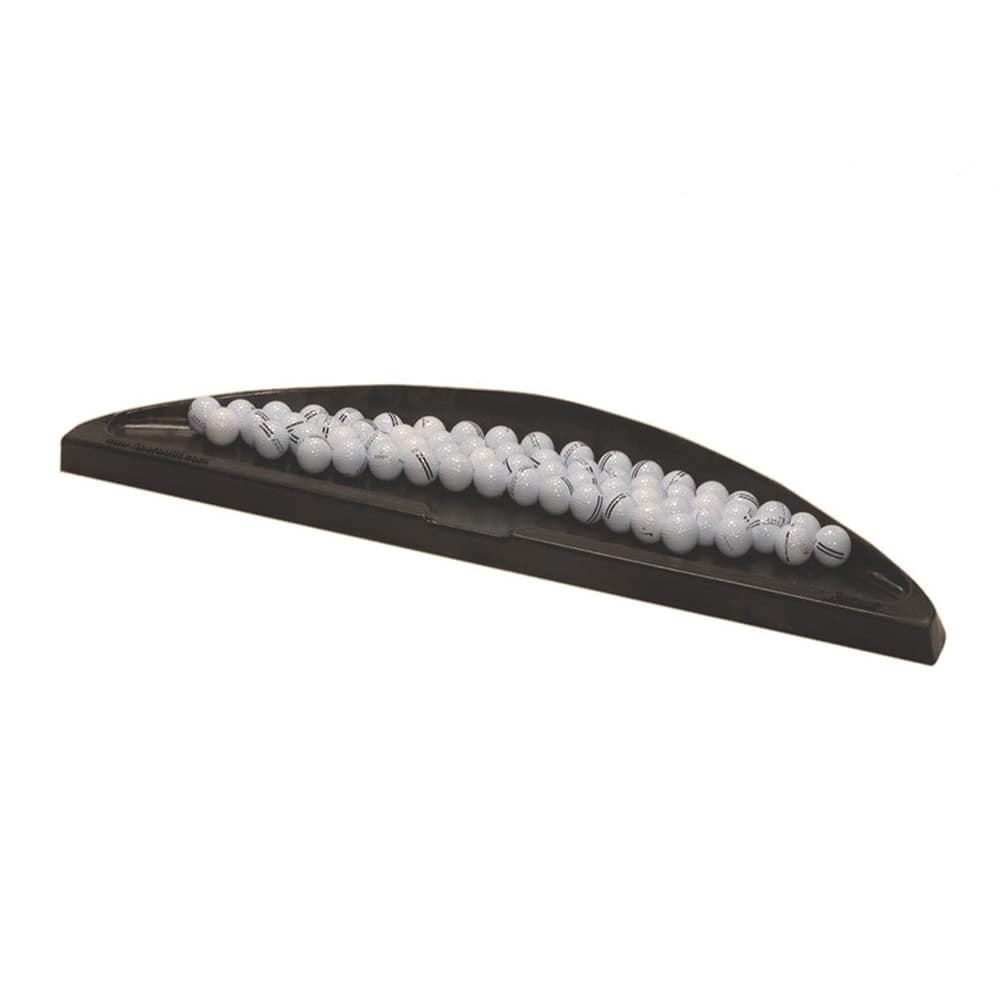 Fiberbuilt Half-Moon Molded Rubber Ball Tray