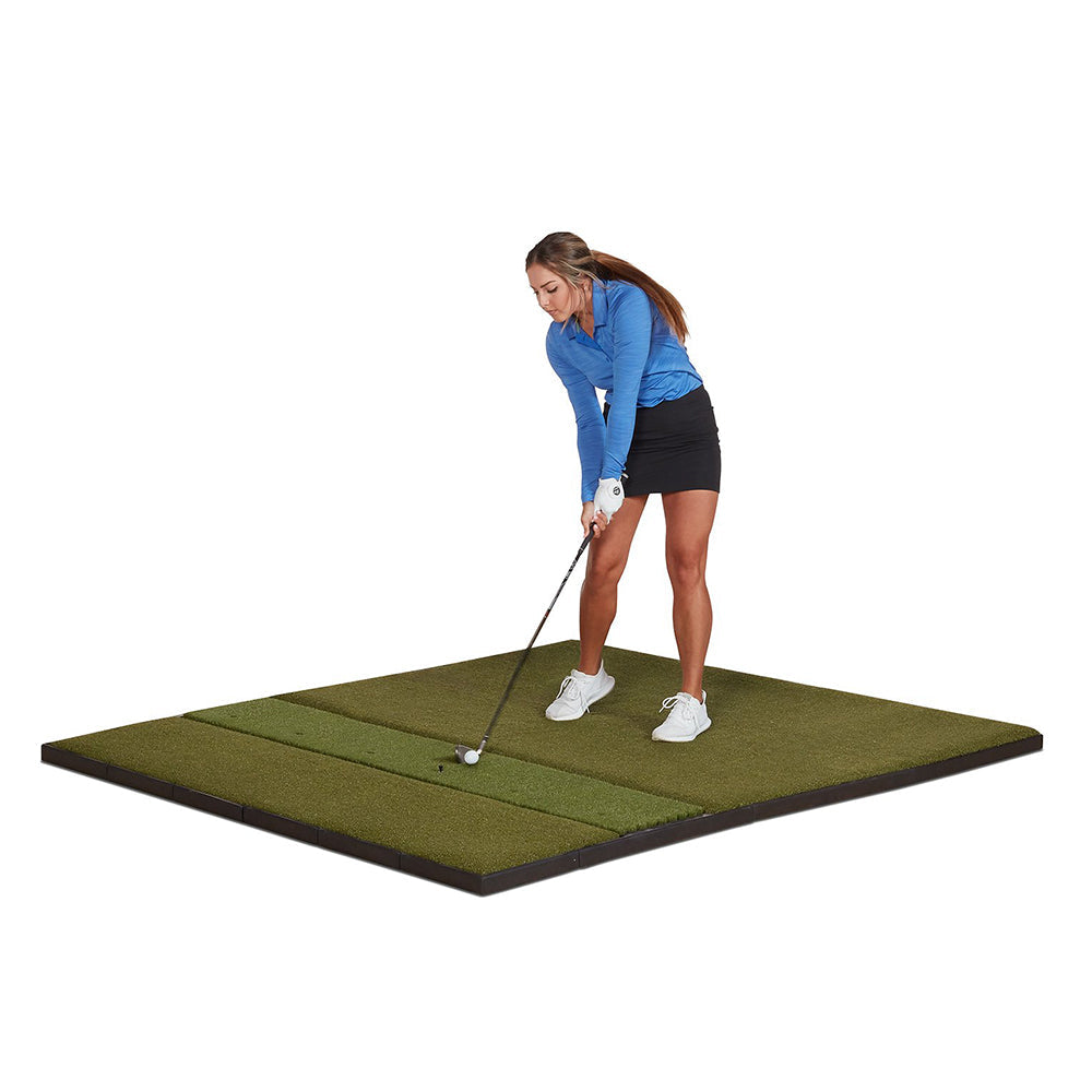 Fiberbuilt Studio Golf Grass Series Simulator Hitting Mat