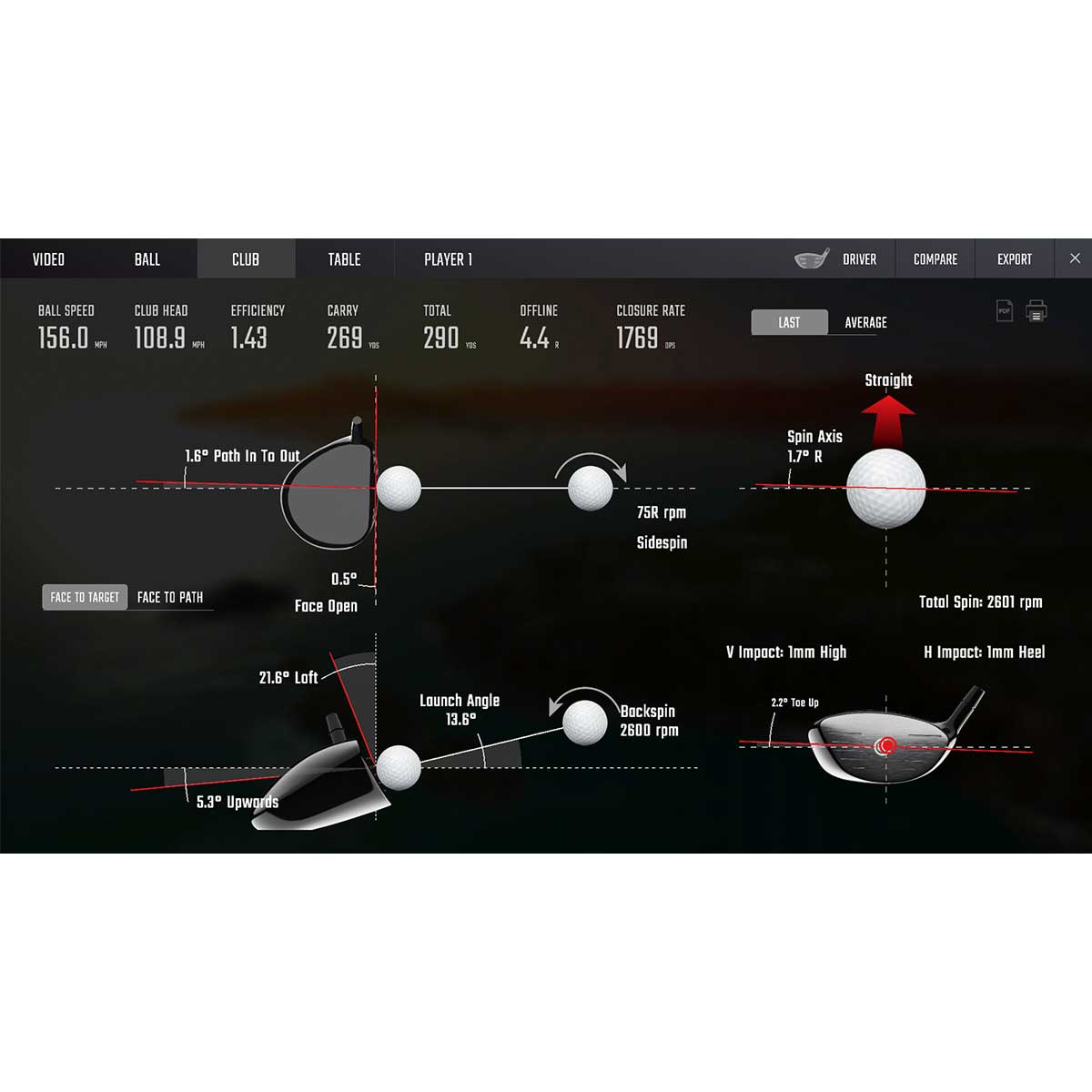 Foresight GCQuad Golf Launch Monitor with Carl's Place Curved Enclosure Home Golf Studio Package