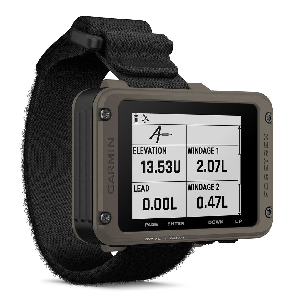 Garmin Foretrex 901 Ballistic Wrist-Mounted GPS Navigator with Strap