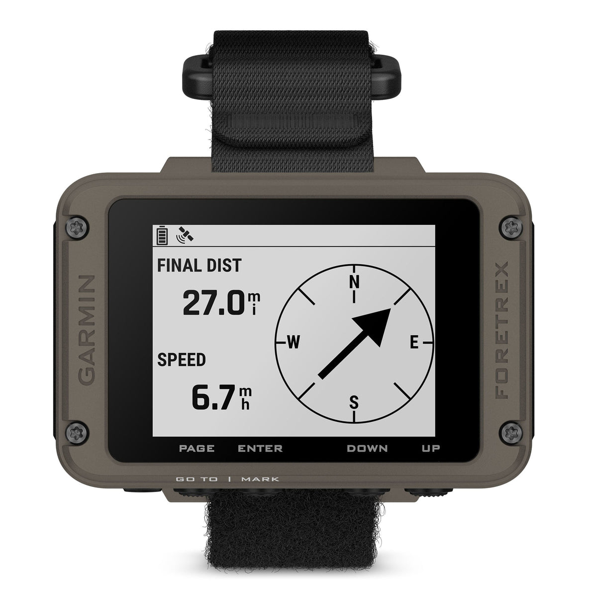 Garmin Foretrex 901 Ballistic Wrist-Mounted GPS Navigator with Strap