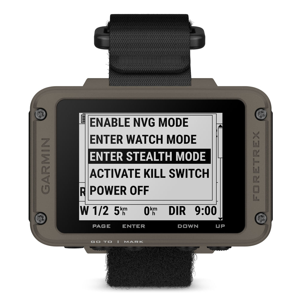 Garmin Foretrex 901 Ballistic Wrist-Mounted GPS Navigator with Strap