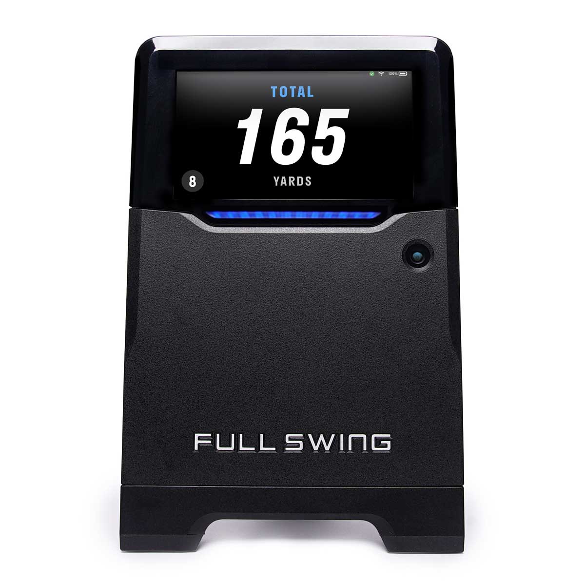 Full Swing KIT SportScreen Vanish Retractable Golf Studio Complete Package | Home Golf Simulator Studio with Impact Screen, Enclosure, Hitting Mat, Putting Turf & Projector