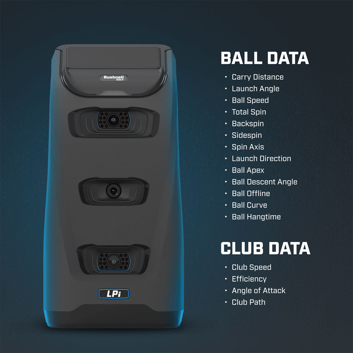 Bushnell LPi Personal Launch Monitor & Simulator (OPEN BOX)