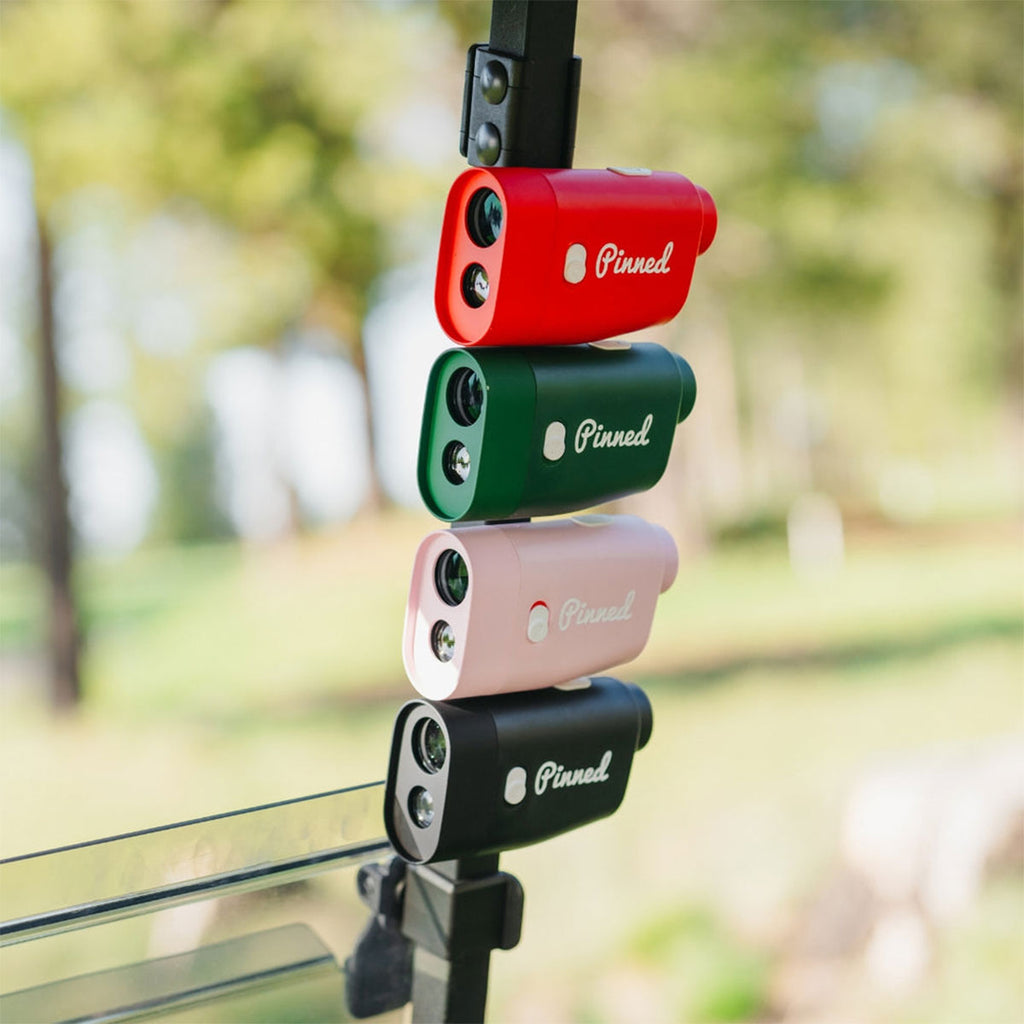 Pinned Golf Prism+ Laser Rangefinder
