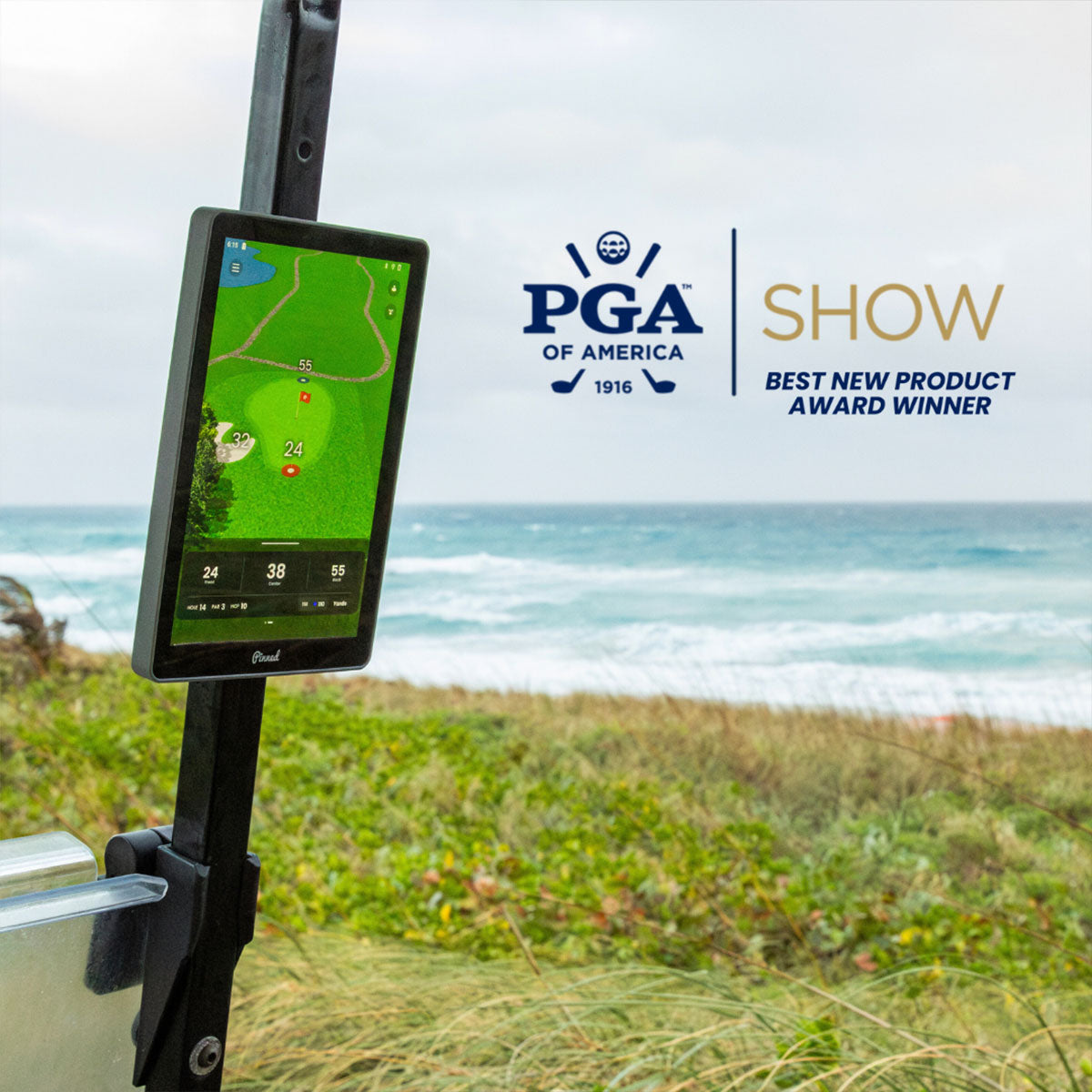 Pinned Golf The Caddie Portable GPS Golf Tablet