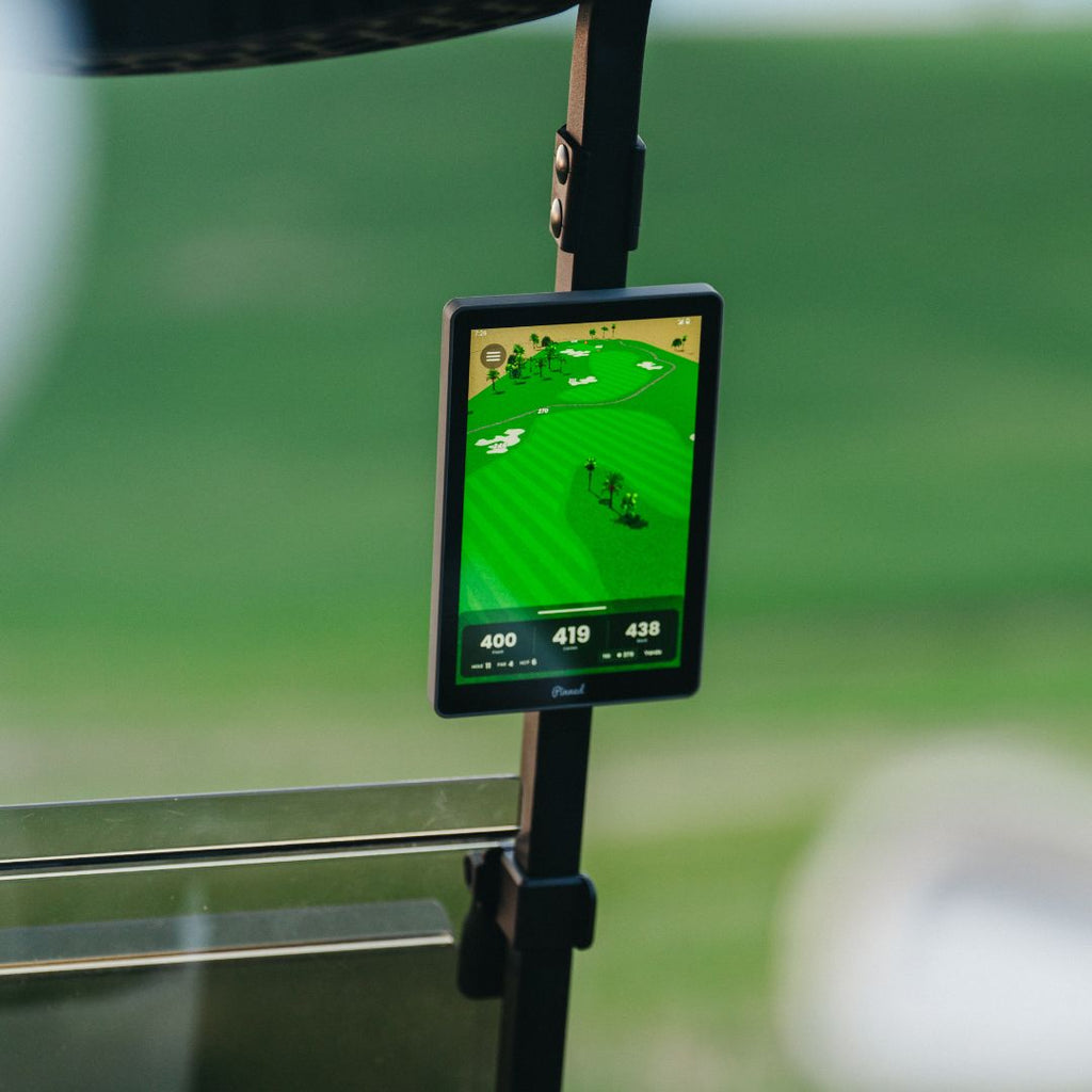Pinned Golf The Caddie Portable GPS Golf Tablet