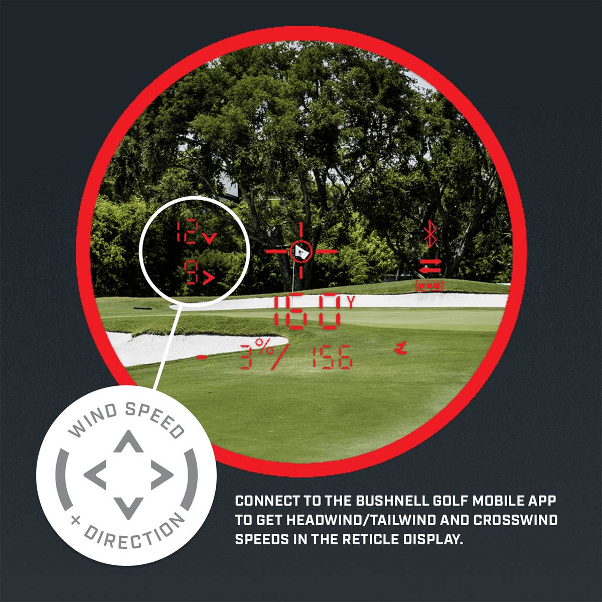 Bushnell Pro X3+ LINK Golf Laser Rangefinder