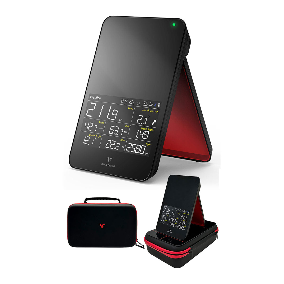 Swing Caddie SC4 PRO Portable Golf Launch Monitor & Simulator