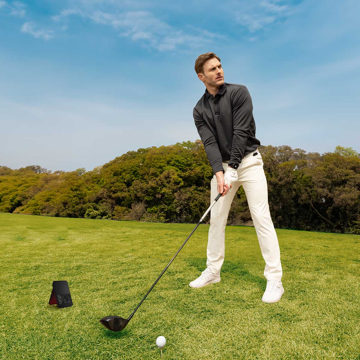 Swing Caddie SC4 PRO Golf Launch Monitor Home Hitting Net Studio with The Net Return Net or Package Options