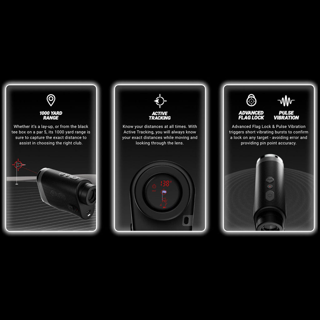Blue Tees Golf Series 3 Max+ Golf Laser Rangefinder with Slope