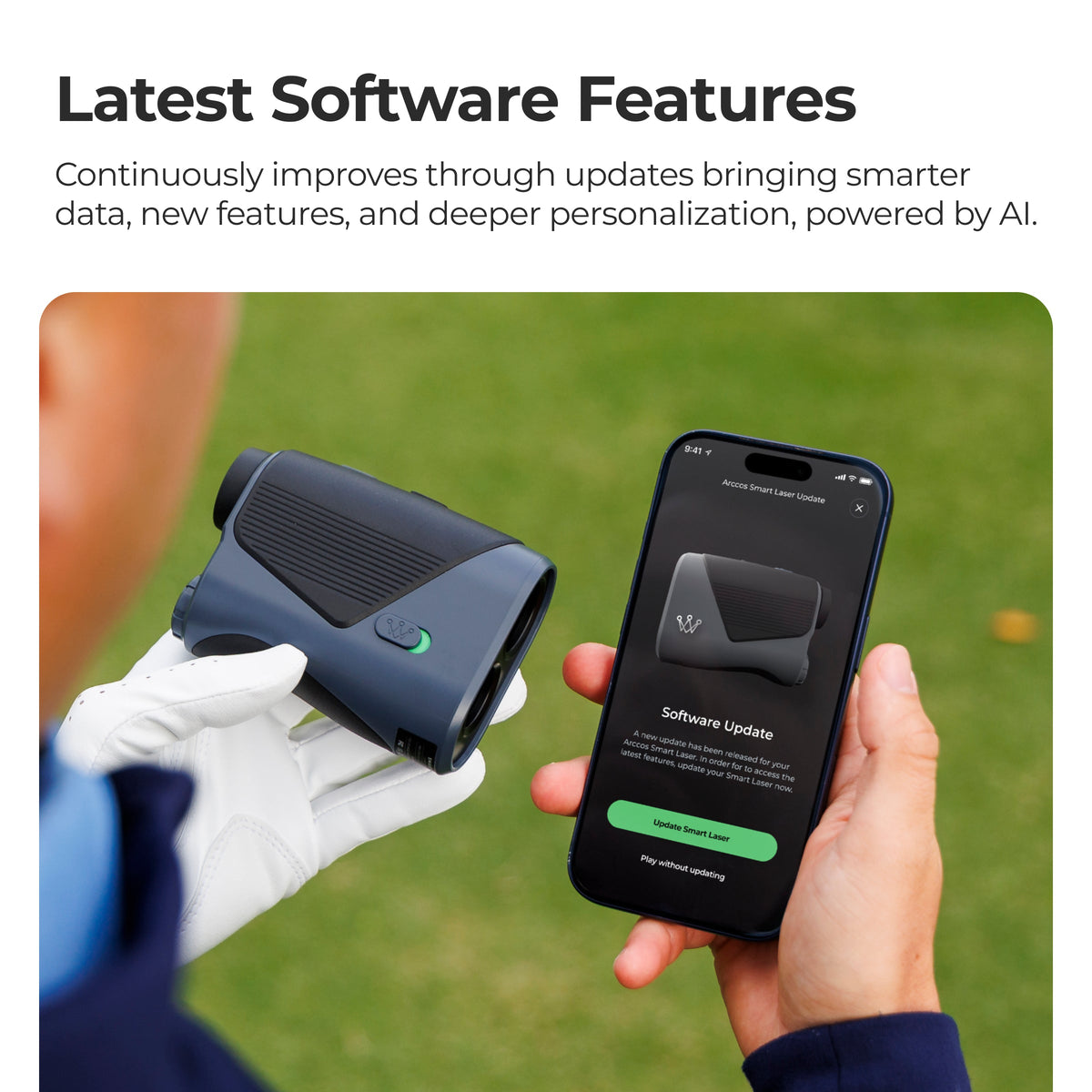 Arccos Smart Laser Golf Rangefinder