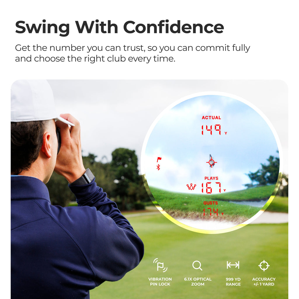 Arccos Smart Laser Golf Rangefinder