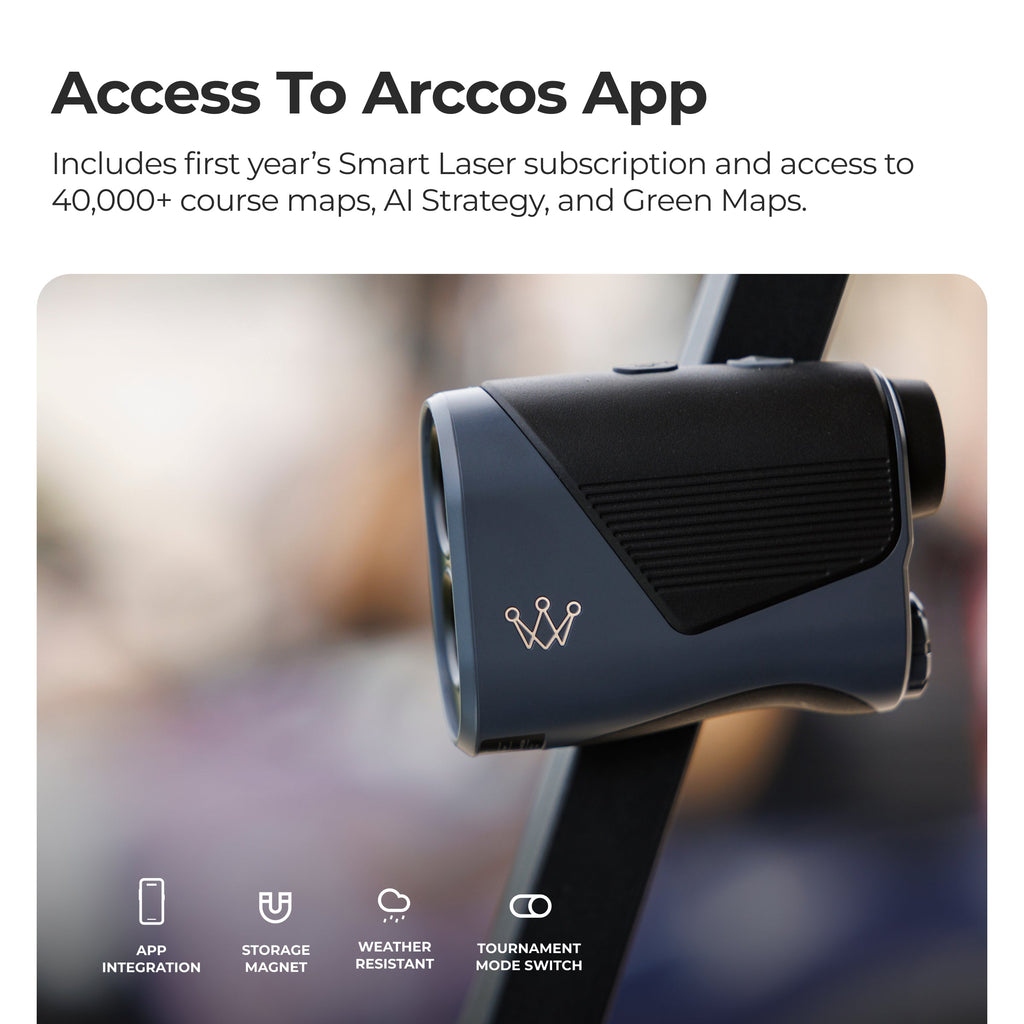 Arccos Smart Laser Golf Rangefinder