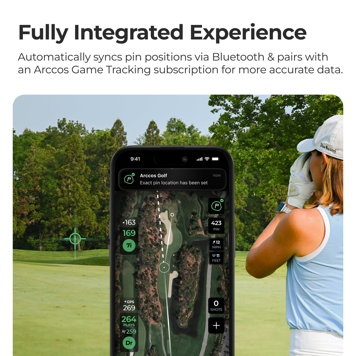 Arccos Smart Laser Golf Rangefinder