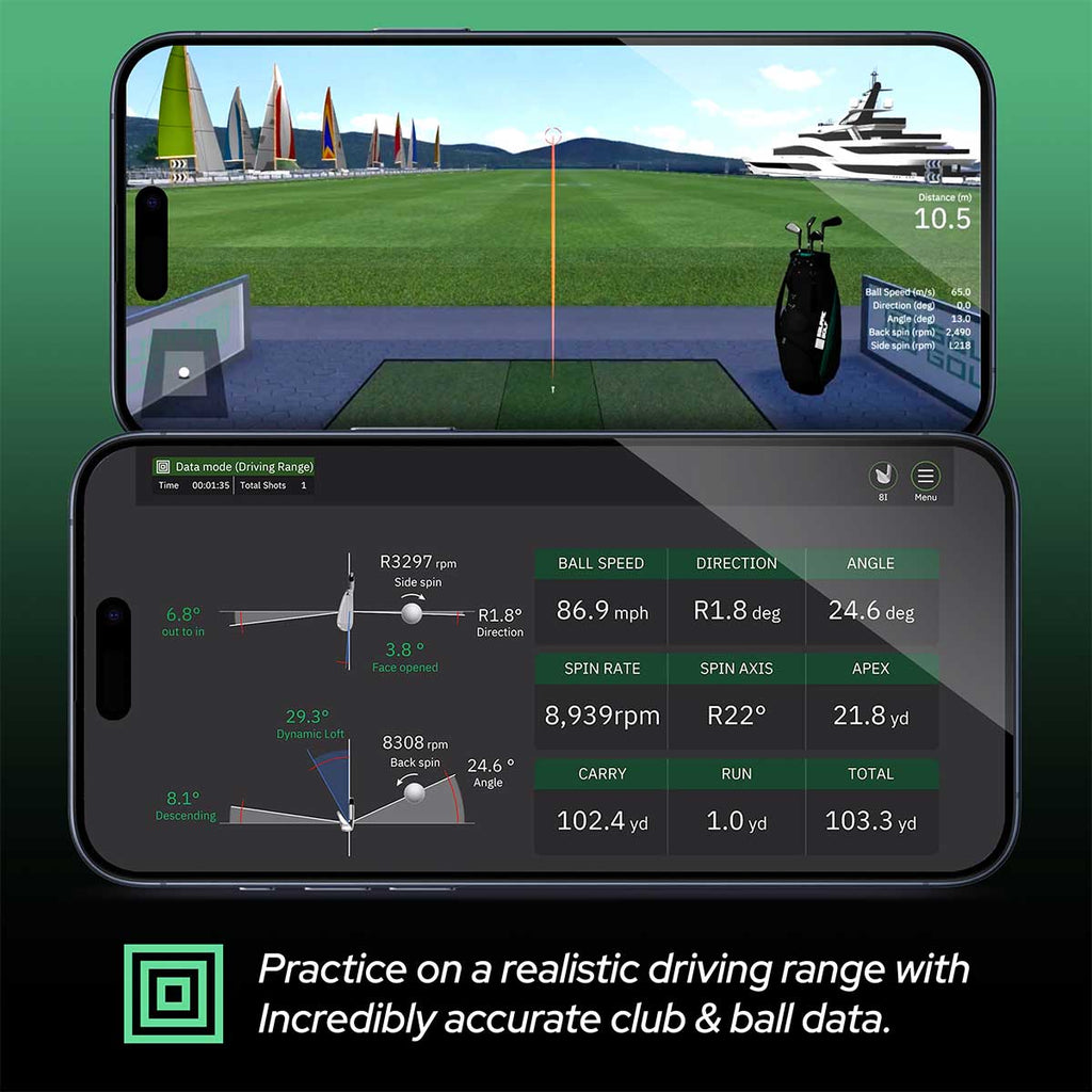 Square Golf Launch Monitor & Simulator (OPEN BOX)