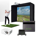SkyTrak ST MAX with PlayBetter SimStudio™ BYO (Build Your Own) Package – Custom Home Golf Simulator Studio Builder with Impact Screen, Enclosure, Optional Mats, Projector & More