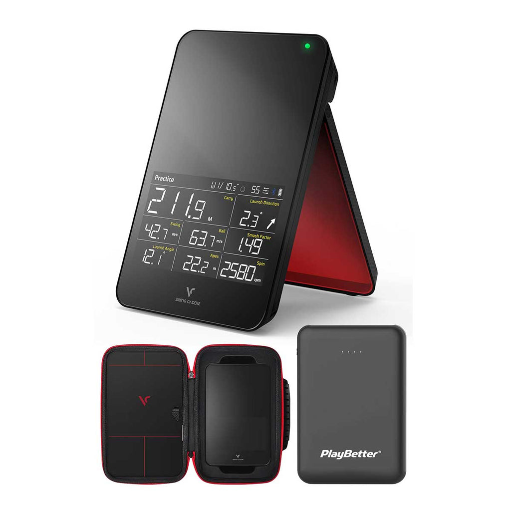 Swing Caddie SC4 PRO Portable Golf Launch Monitor & Simulator
