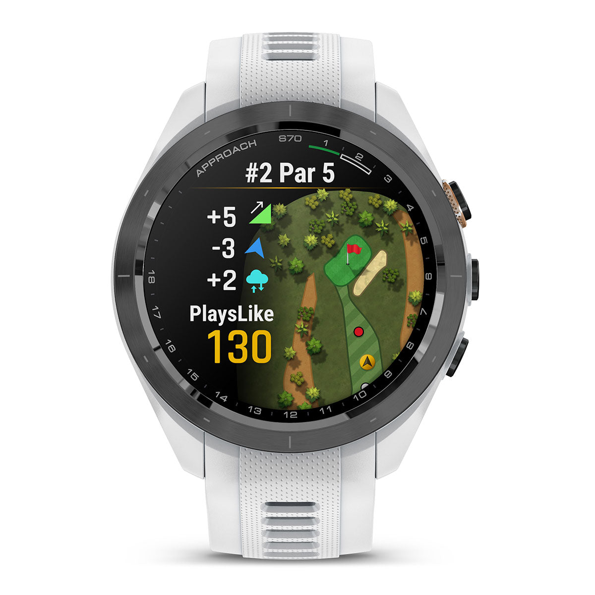 Garmin Approach S70 Golf GPS Smartwatch (Certified Pre-Owned)
