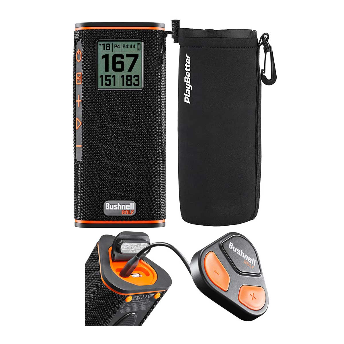 Bushnell Wingman View Golf GPS Bluetooth Speaker