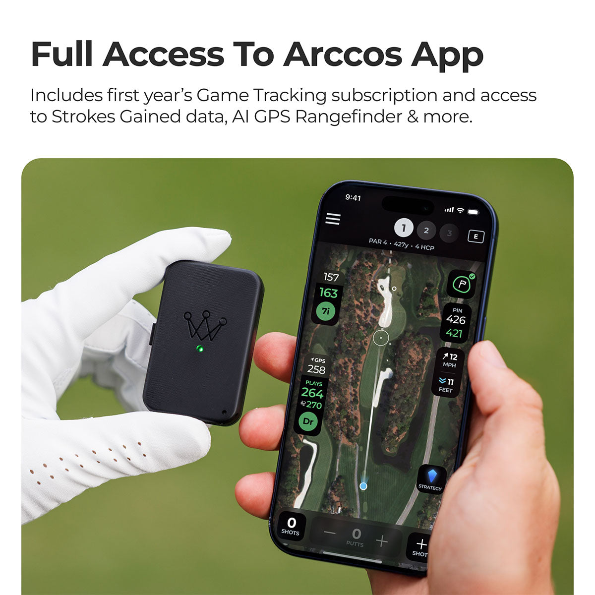 Arccos Air Game Tracker