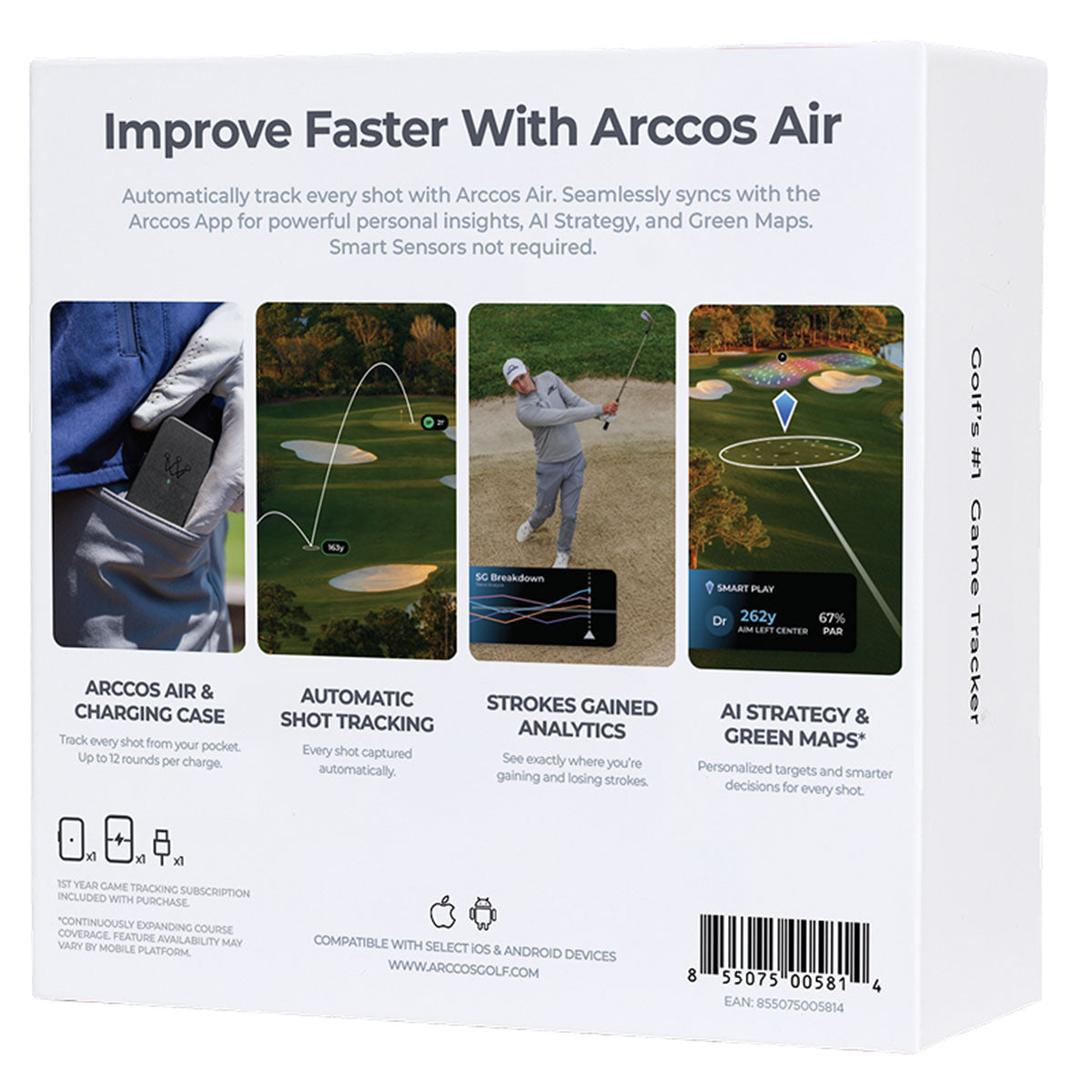 Arccos Air Game Tracker