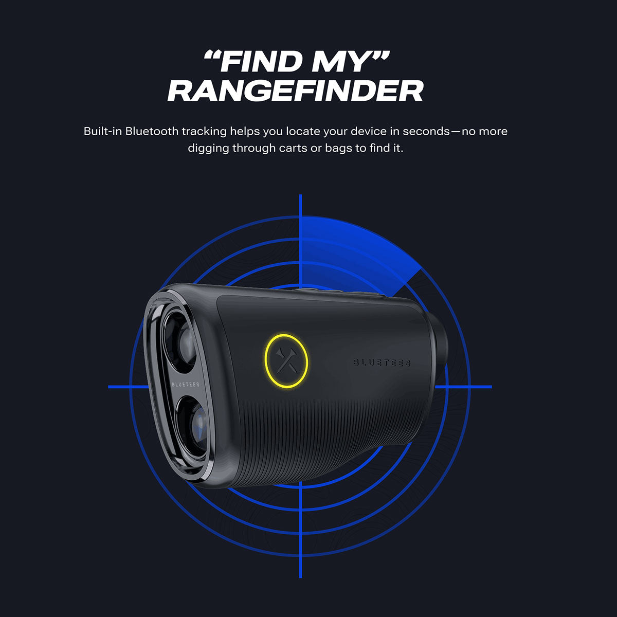 Blue Tees Captain Pro Golf Rangefinder