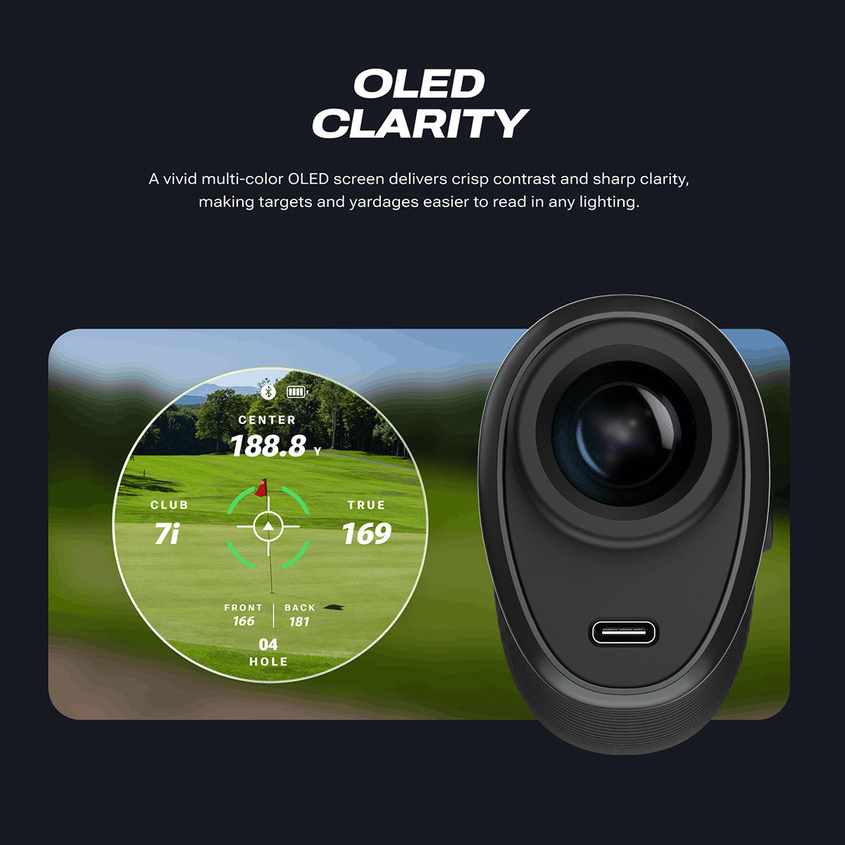 Blue Tees Captain Pro Golf Rangefinder