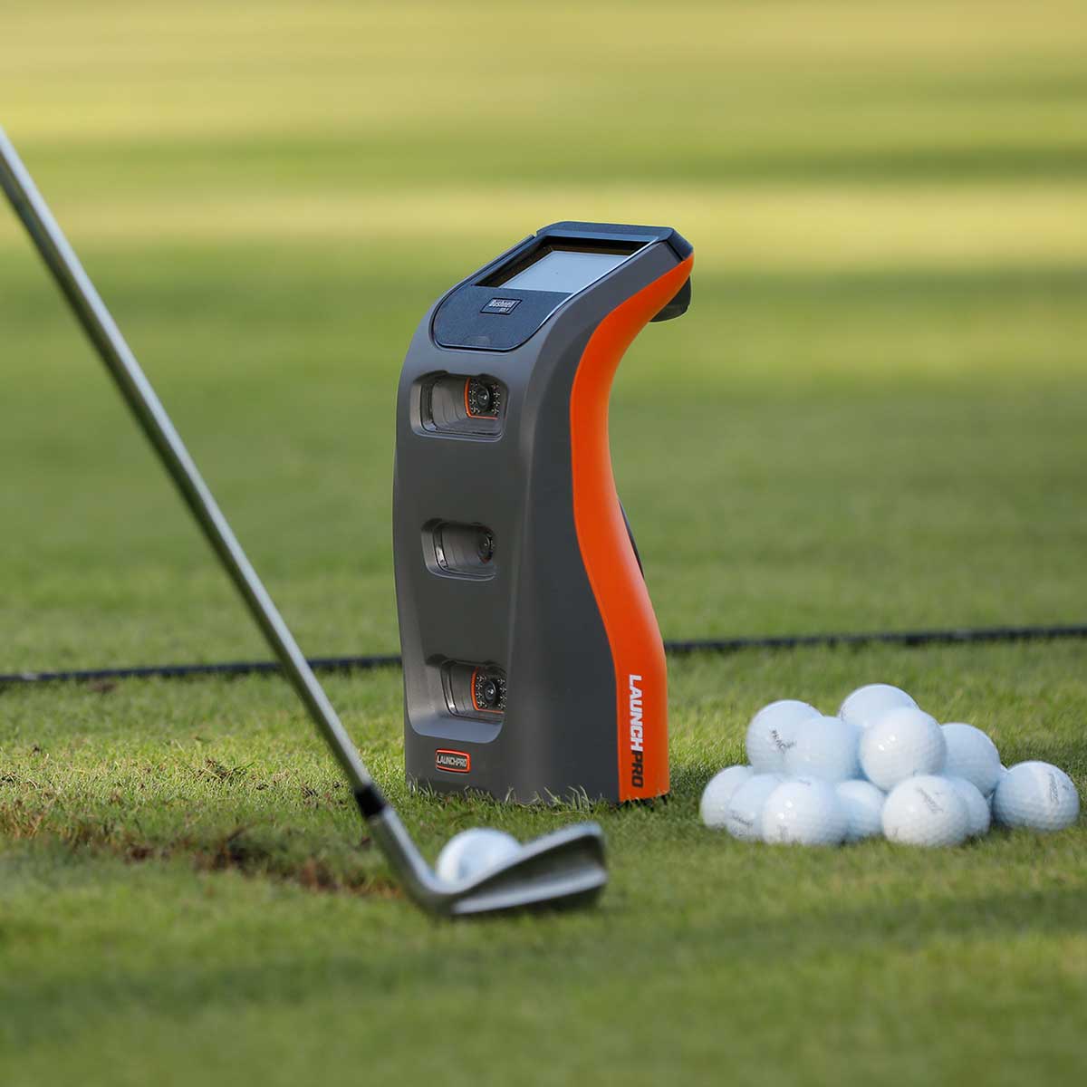 Bushnell Launch Pro Circle B Golf Launch Monitor Home Net Studio with The Net Return Premium Hitting Net Package