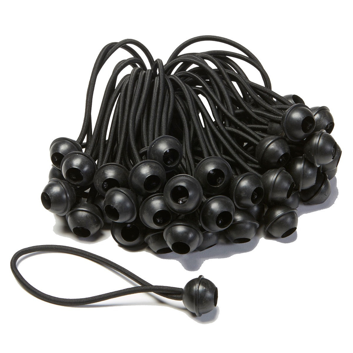 Carl's Black Ball Bungees - Sold Per Piece