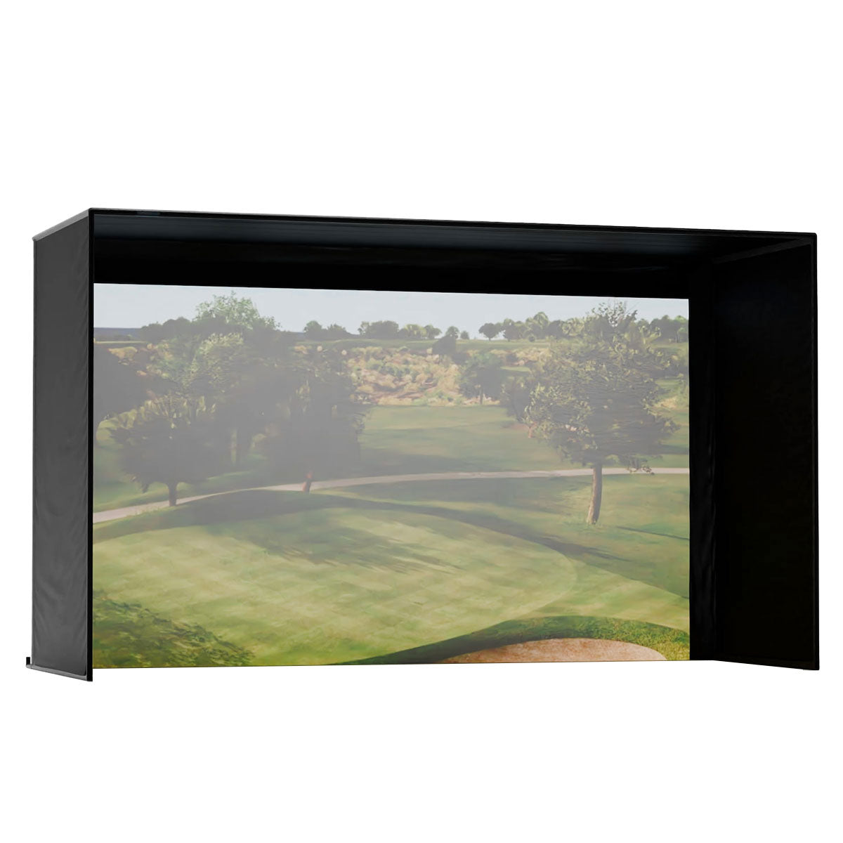 Carl's Place DIY Golf Simulator Enclosure Kit with Impact Screen
