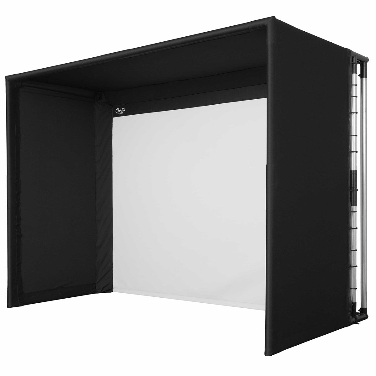 Carl's Place Complete Pro Golf Simulator Enclosure Kit with Impact Screen