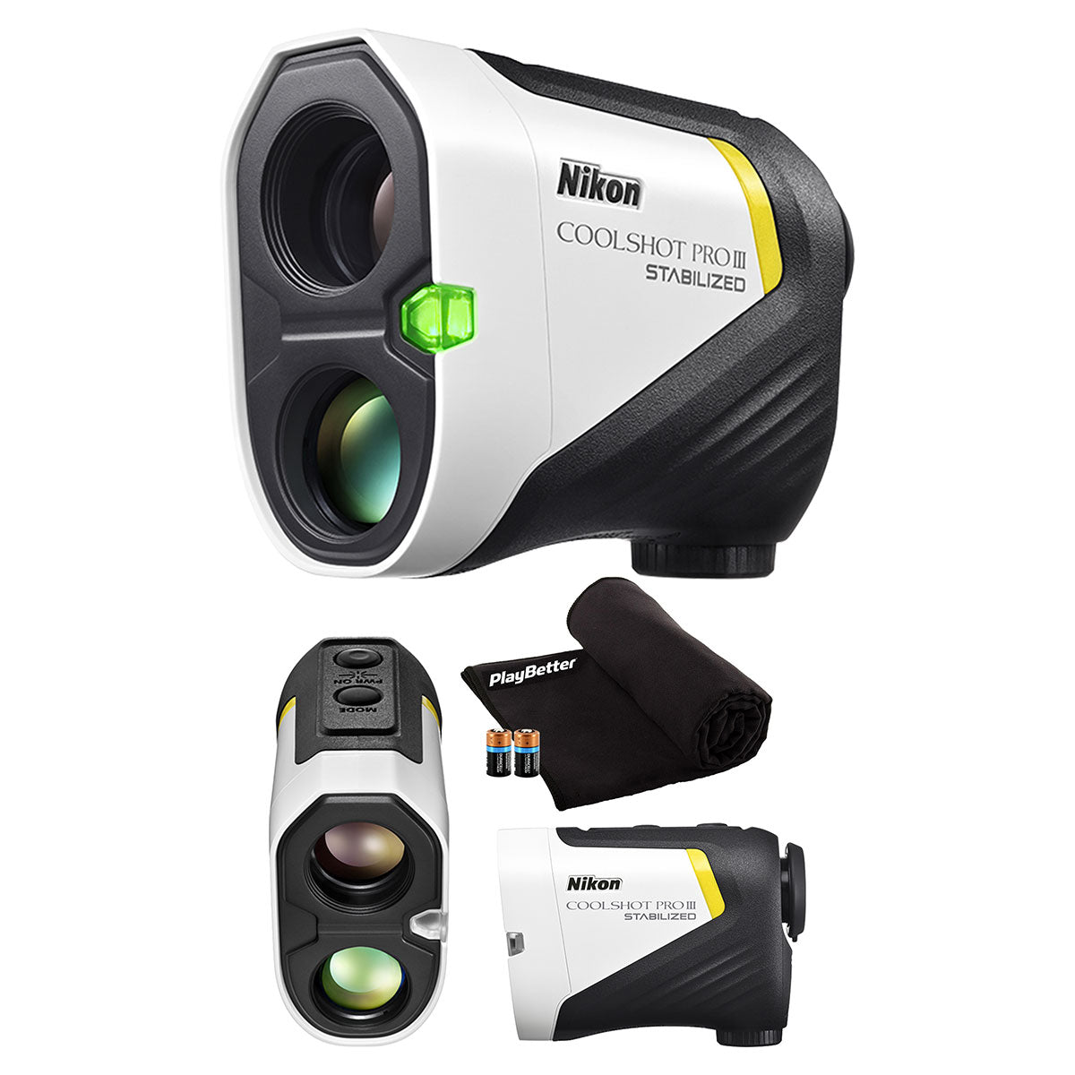 Nikon COOLSHOT PROIII STABILIZED Golf Laser Rangefinder