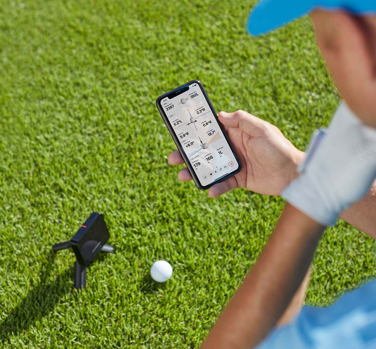 Garmin Approach R10 SportScreen Vanish LITE Hybrid-Retractable Golf Studio Complete Package | Home Golf Simulator Studio with Impact Screen, Enclosure, Hitting Mat, Putting Turf & Projector