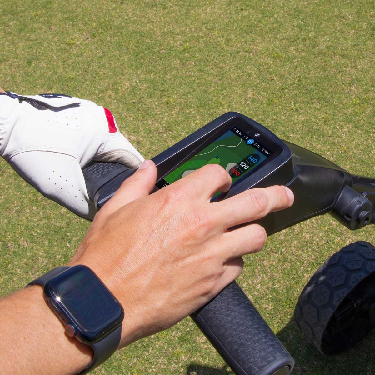 MGI Ai Navigator Halo GPS Electric Golf Caddy