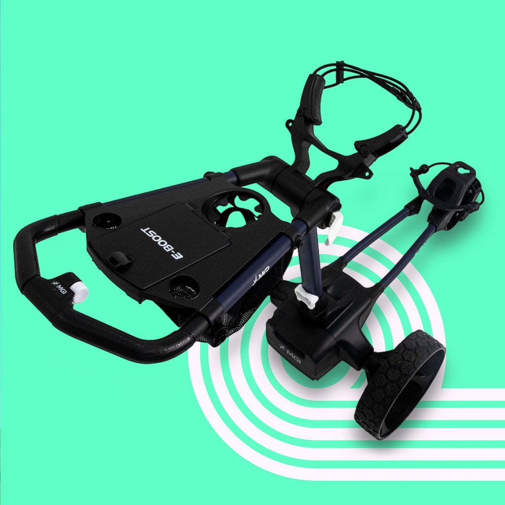 MGI E-BOOST Lightweight Golf Pushcart