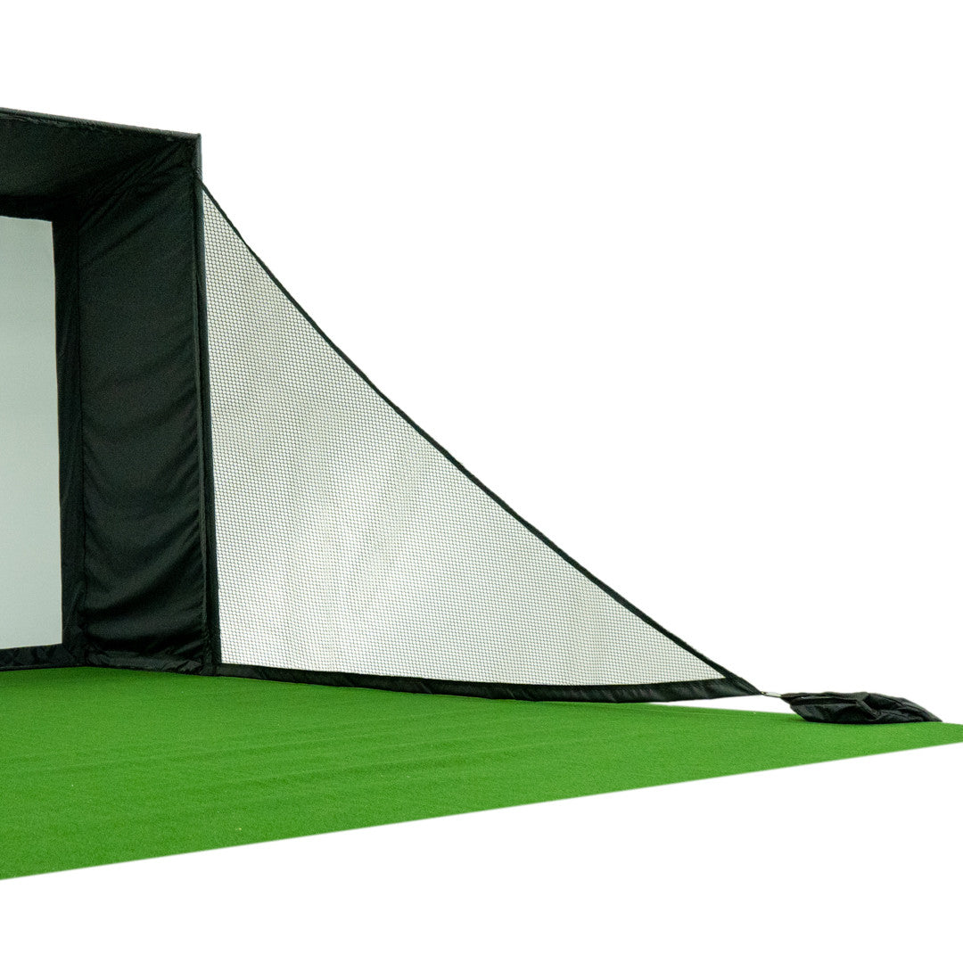 Carl's Net Wall Extensions for Golf Simulator Enclosure