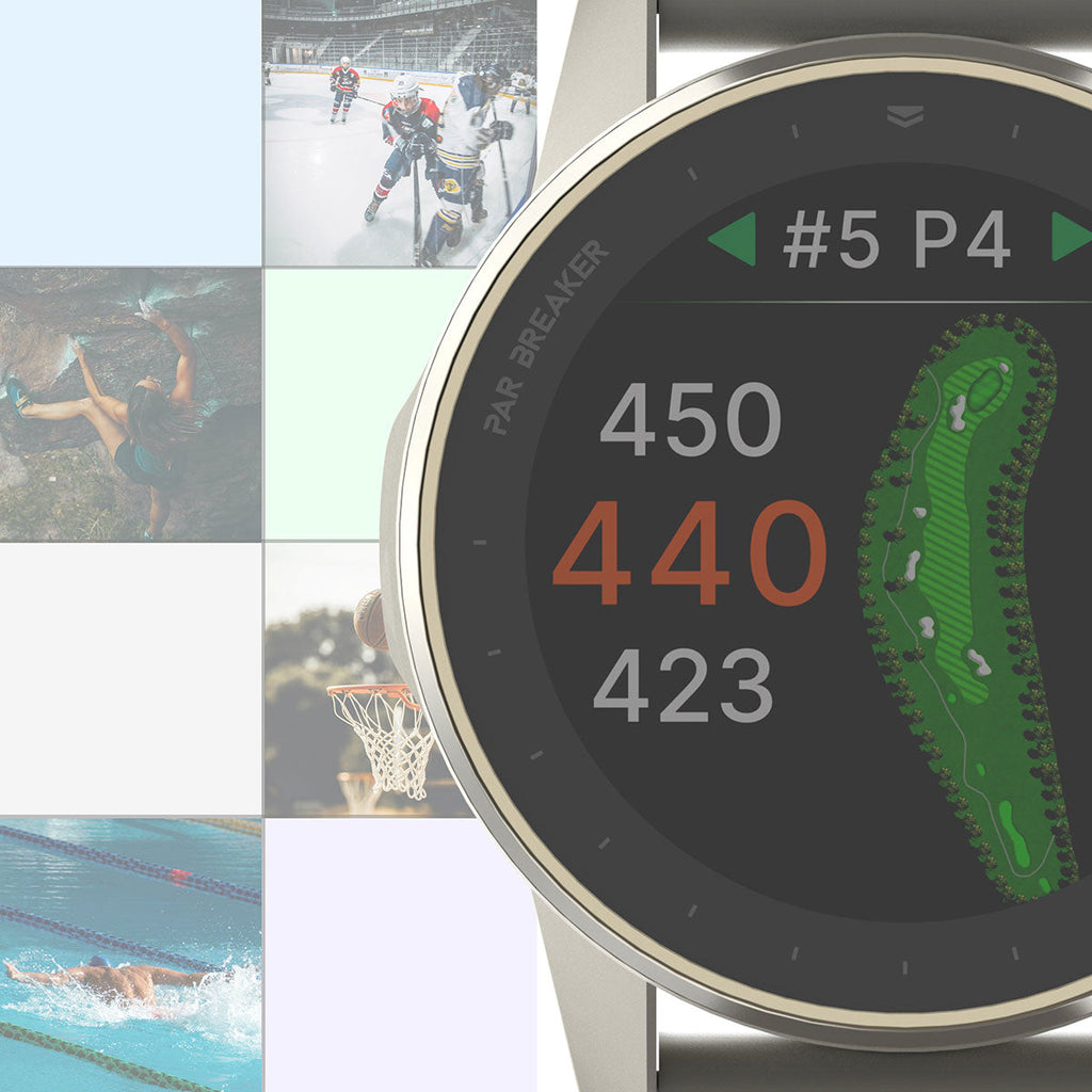 Par Breaker Green Vector I40 Golf GPS Watch