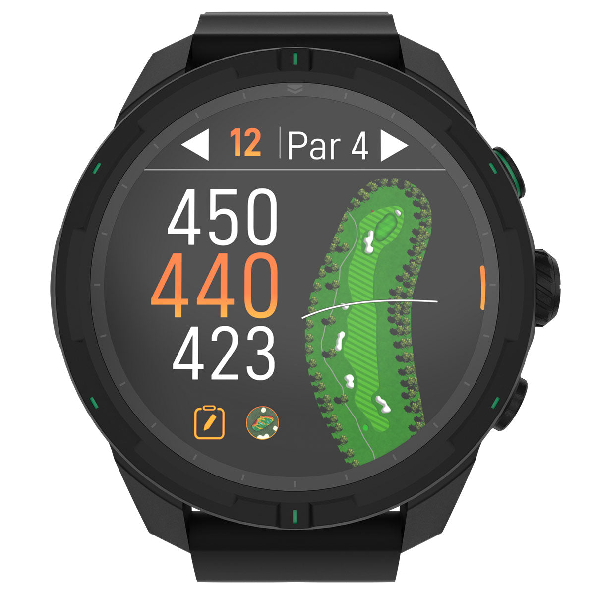 Par Breaker Green Vector I50 Golf GPS Watch