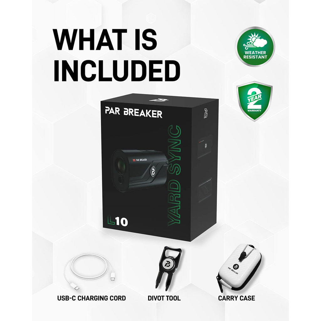 Par Breaker Yard Sync L10 Golf Rangefinder